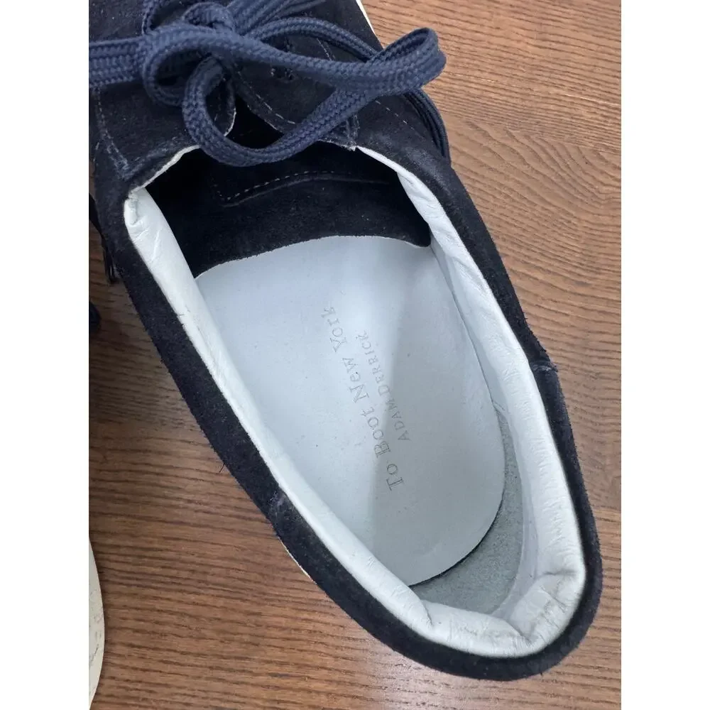 To Boot New York Mccann Sneakers Shoes Blue Lace Up Suede Size 11.5 (SH300THRIFT